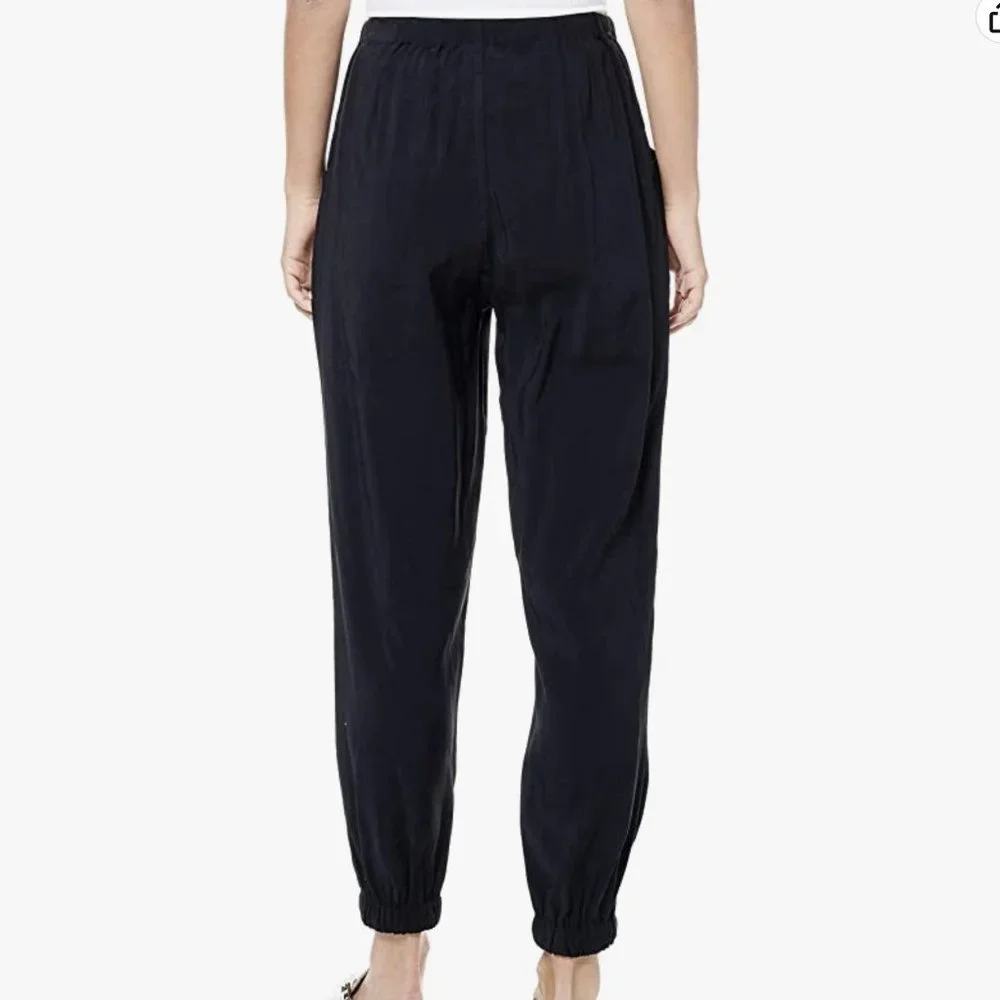 Elodie High Waisted Jogger with Elastic Band Drawstrings - Picture 2 of 2